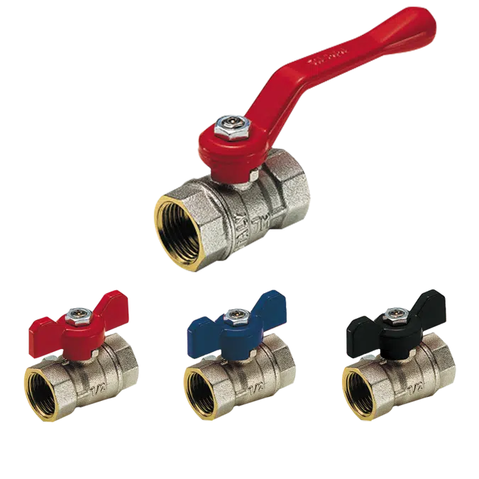 2360-2370-2370B-2370N _ MISTRAL standard ball valve female/female with aluminium handle