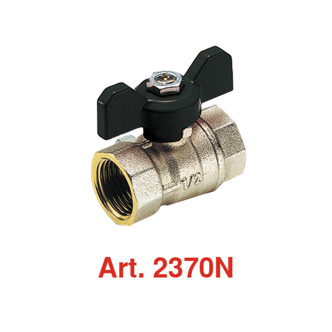 2360-2370-2370B-2370N _ MISTRAL standard ball valve female/female with aluminium handle