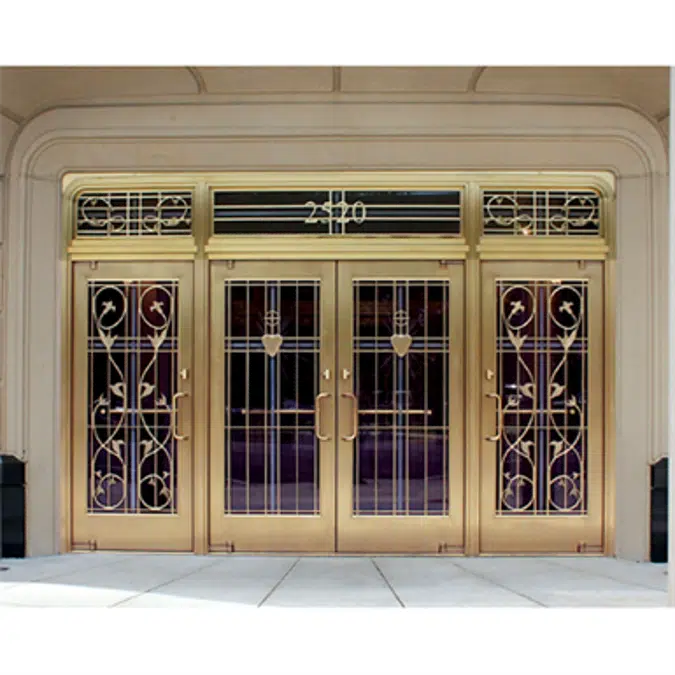 Blumcraft® Premium Series Formed Monumental Balanced Doors