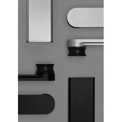 Image pour Hemisphere Sliding Door Hardware System