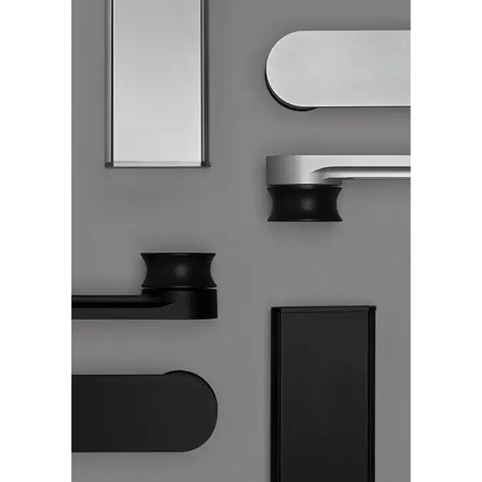 Hemisphere Sliding Door Hardware System