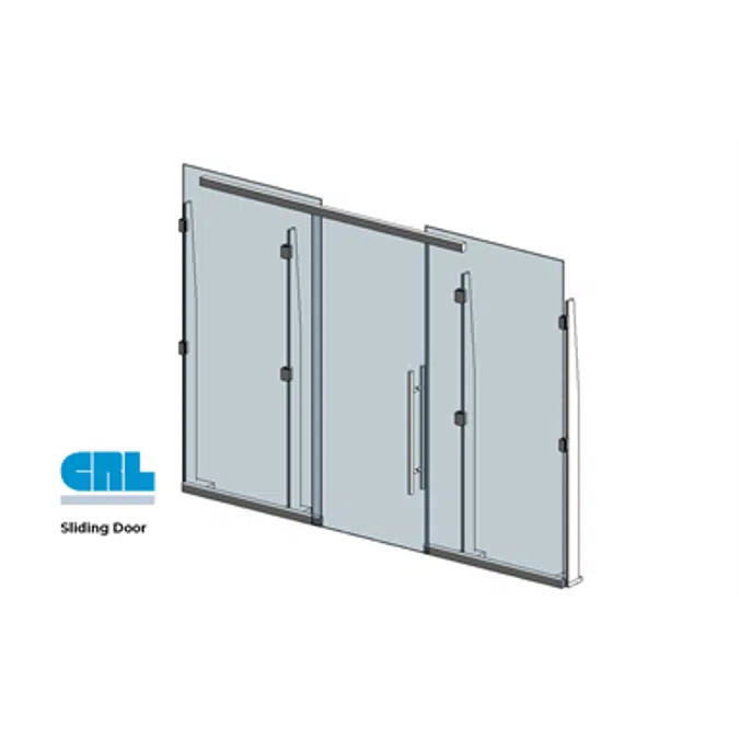 Klarity Freestanding Post & Glass Partition