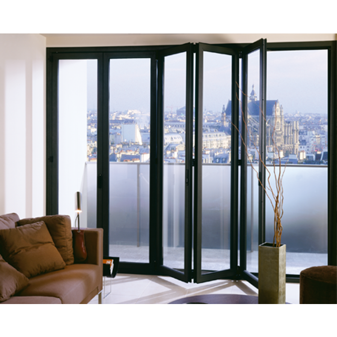 BIM objects Free download! Monterey BiFolding Glass Wall System