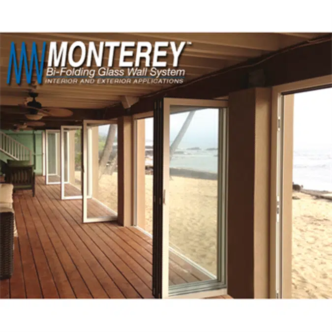 Monterey Bi-Folding Glass Wall System