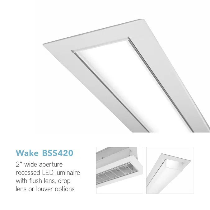 Wake Recessed LED Luminaires