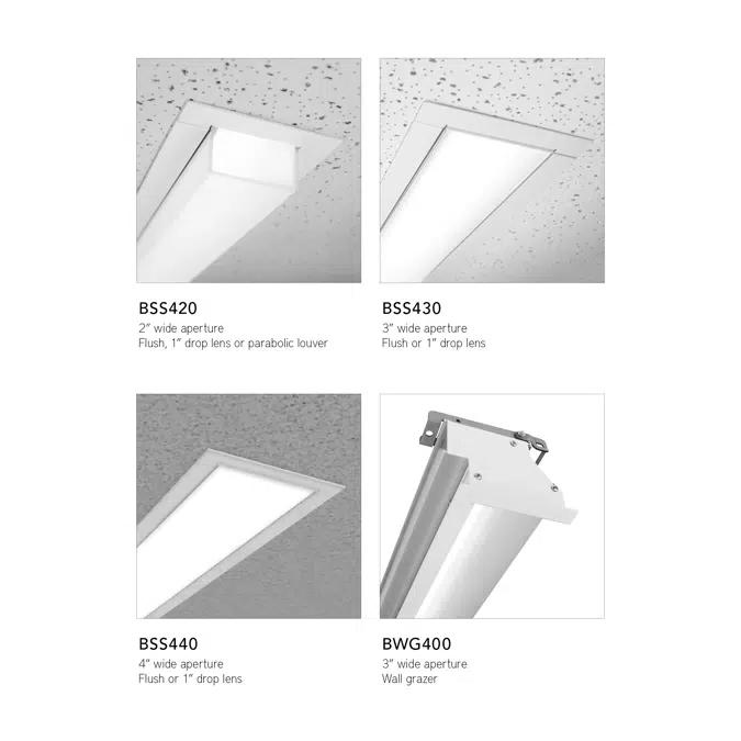 Wake Recessed LED Luminaires