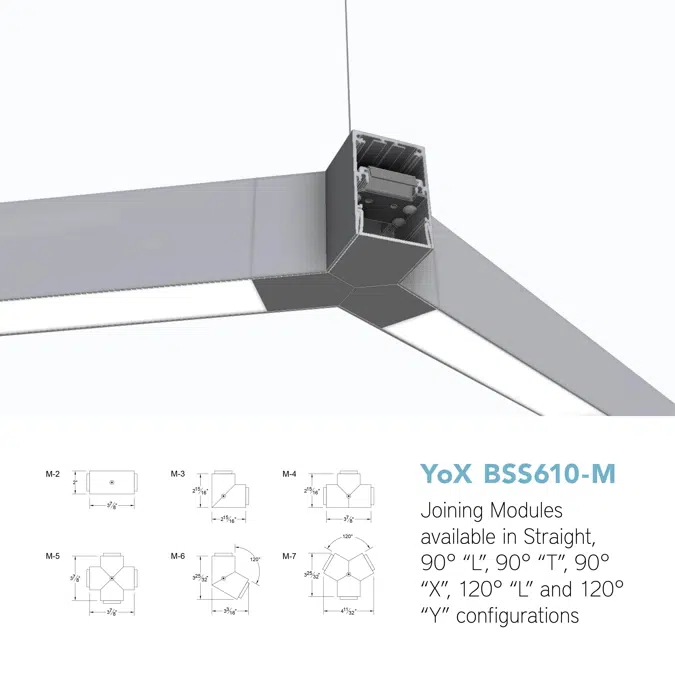 Shapes Collection Multi-Directional LED Luminaires