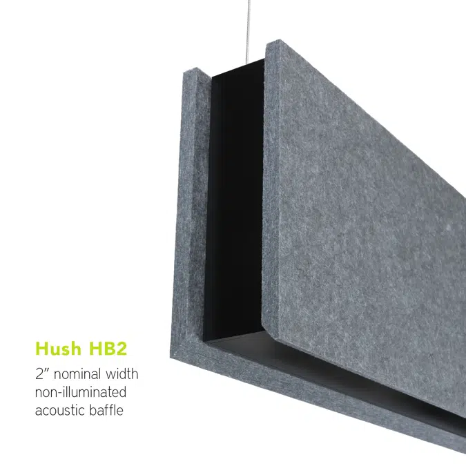 Hush Series Acoustic Luminaires