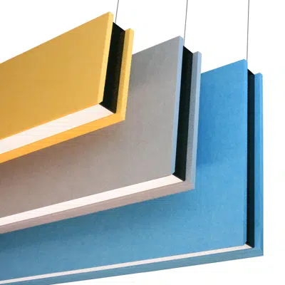 画像 Hush Series Acoustic Luminaires