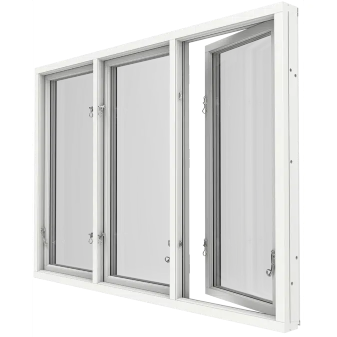 Elitfönster Retro Sidehung 3-pane