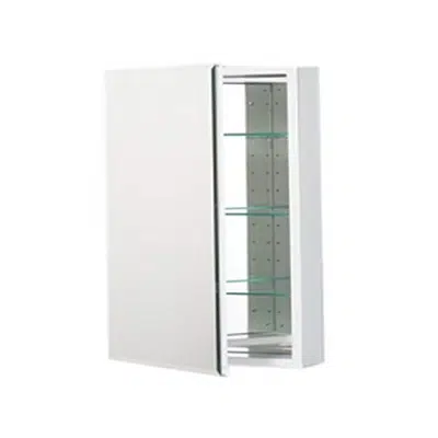 Robern PLM2030WB PL Series Flat Beveled Mirrored Door için görüntü