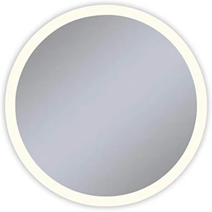 Robern YM0030CPFPD3 Vitality 30 Inch Circle Lighted Mirror