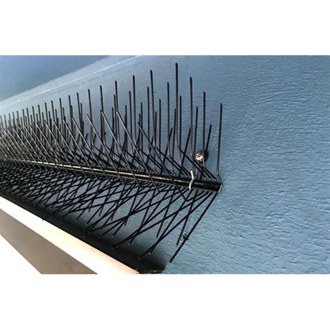 Premium Nixalite® All Stainless Steel Bird Spikes - Wall Mount