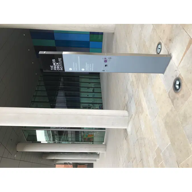 BIM objects - Free download! Exterior Wayfinding - Directional Sign ...