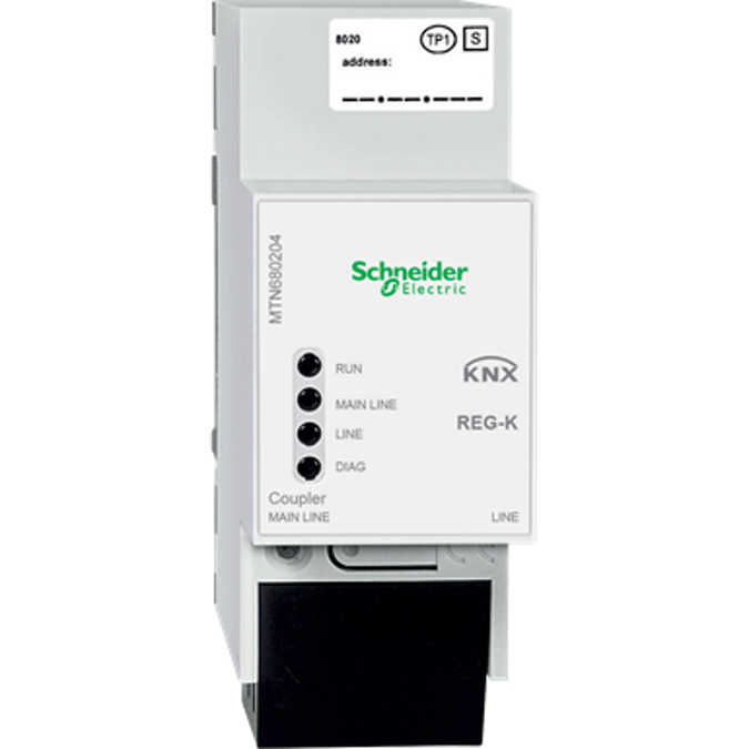 BIM objects Free download! Electronic_Control_SchneiderElectric_KNX