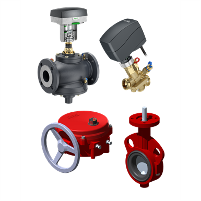 BIM objects Free download! HVAC Valves and Actuators BIMobject