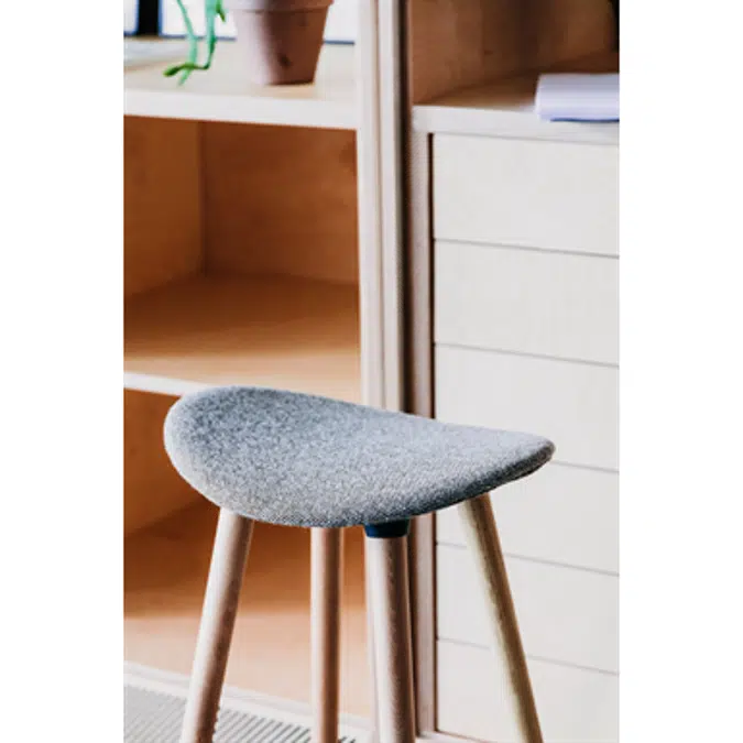 Tabouret Coma Wood moyen