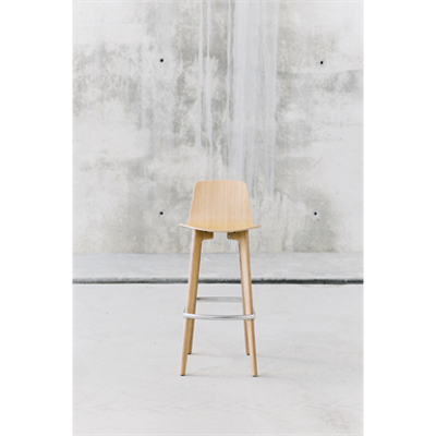 Image for Lottus Wood stool high