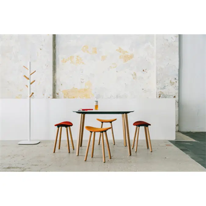 Coma Wood Stool low