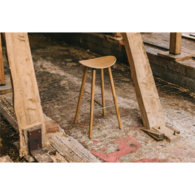 Coma Wood Stool high