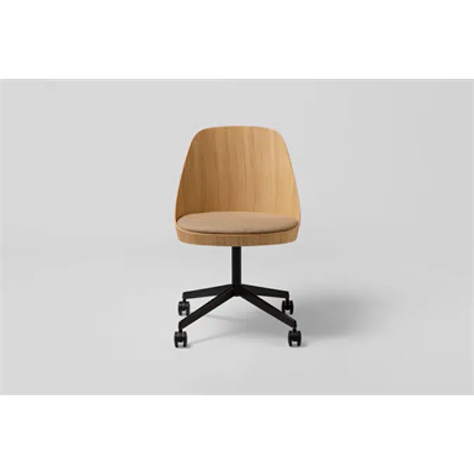 Kaiak confident chair with castors