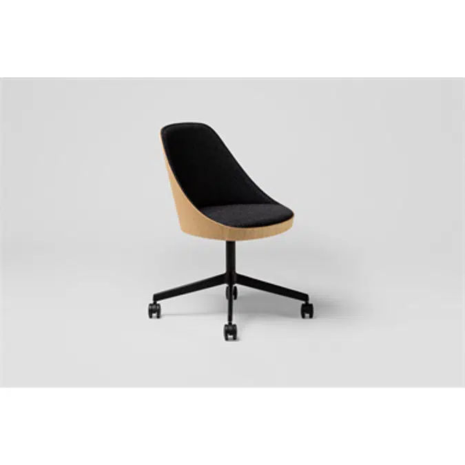 Kaiak confident chair with castors