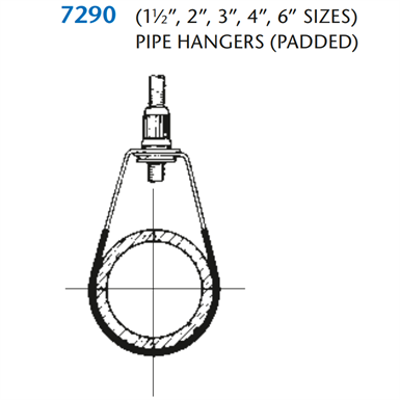 Image for KIMAX Model 7290 Padded Pipe Hanger