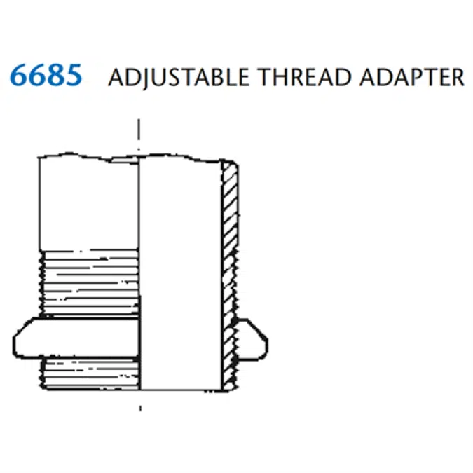 KIMAX Model 6685 Adjustable Thread Adapter