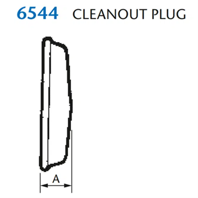 KIMAX Model 6544 Cleanout Plug