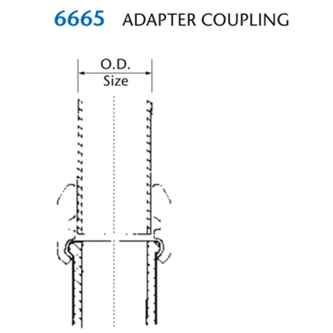 KIMAX Model 6665 Tailpiece Adapter Seal