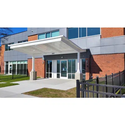 Image for Structures Unlimited - Double Wing Canopy with Wide Column Spacing