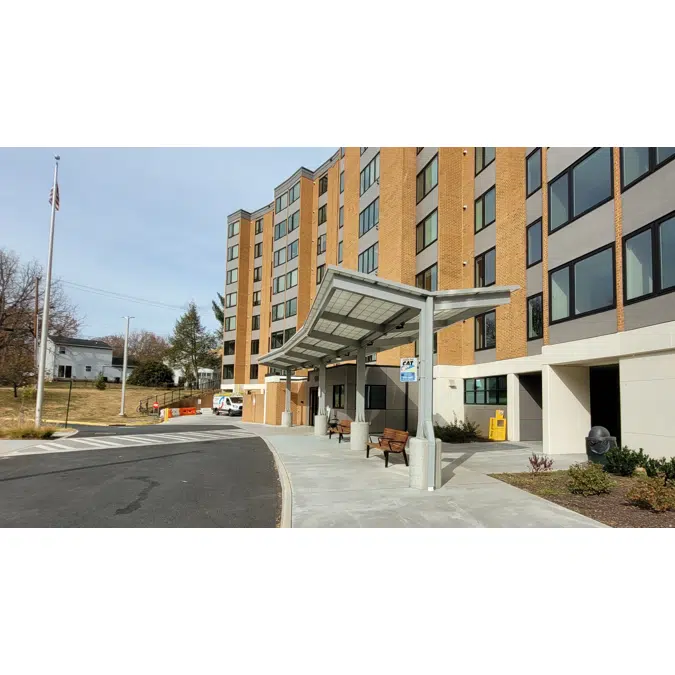 Structures Unlimited - Double Wing Canopy with Wide Column Spacing