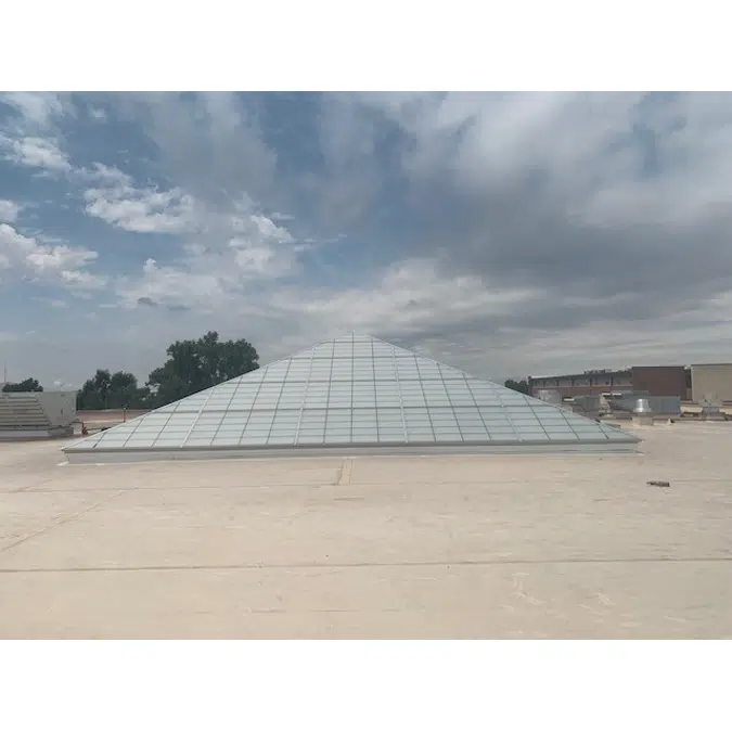 Structures Unlimited - Pyramid Skylight Horizontal Panels
