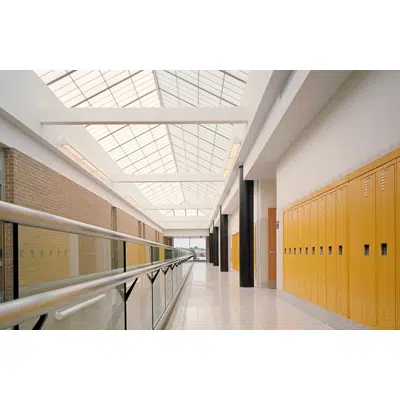 Obrázek pro Skyroofs® - Pre-engineered Self-Supporting Ridge Roofs (SSRR)