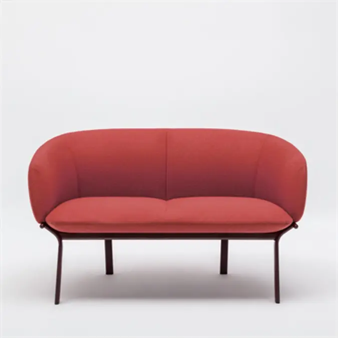 BIM objects - Free download! Grace 2 seater sofa GR02 | BIMobject