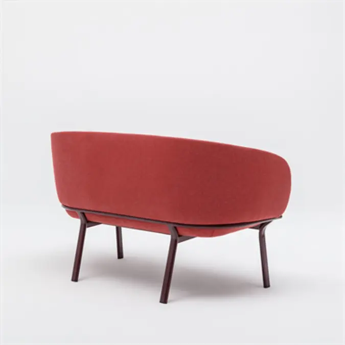 BIM objects - Free download! Grace 2 seater sofa GR02 | BIMobject