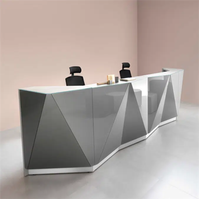 RECEPTION DESK ALPA straight