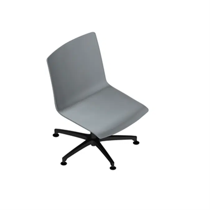 BIM objects Free download Shila office chair P S10 base BIMobject