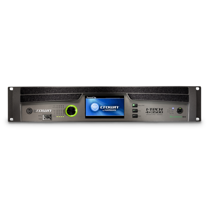 I-Tech 4x3500HD Four-channel, 4000W @ 4Ω Power Amplifier