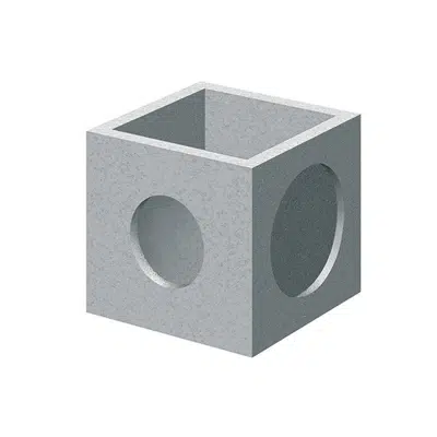 bilde for Pozzetto Normale - normal Shaft in vibrocompressed concrete