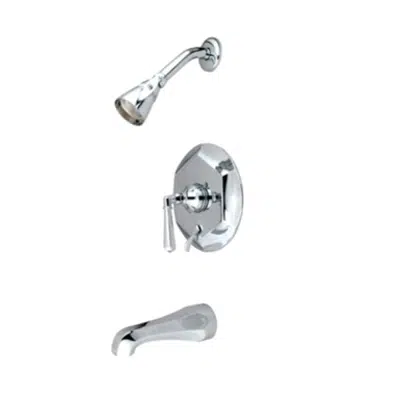 Immagine per Kingston Brass KB463 Metropolitan Tub and Shower Faucet with Diverter