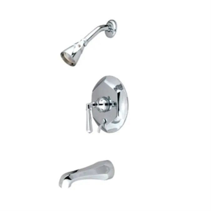 Kingston Brass KB463 Metropolitan Tub and Shower Faucet with Diverter
