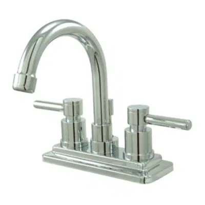 Image for Kingston Brass KS866DL Concord Twin Lever Handles Lavatory Faucet