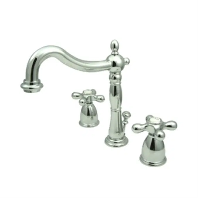 Kingston Brass KB1971AX Heritage Widespread Lavatory Faucet