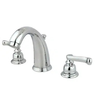 Image for Kingston Brass KB98FL Royale Widespread Lavatory Faucet with Brass Pop-Up
