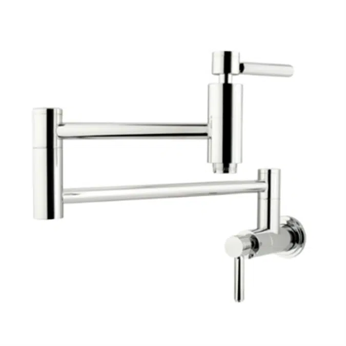 BIM objects Free download! Kingston Brass KS810DL Concord Pot Filler