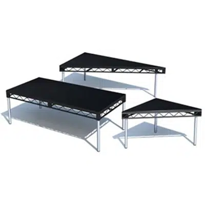 Imagem para Steeldeck Platform 4ft by 4ft Triangular}