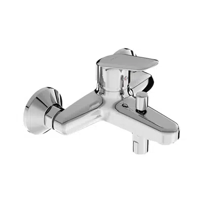 TALAS TRENDY Bath-shower wall mounted mixer, without shower set, chrome için görüntü