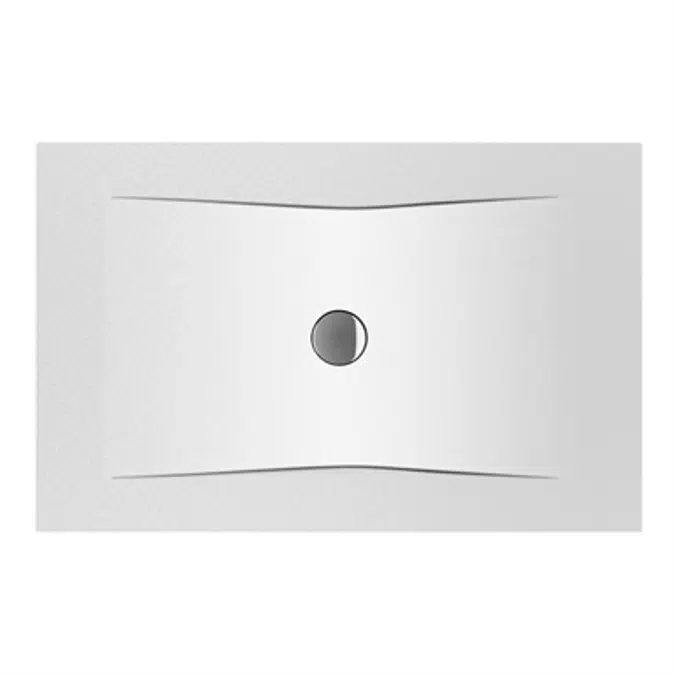 PURE Steel shower tray 1200 x 800 mm