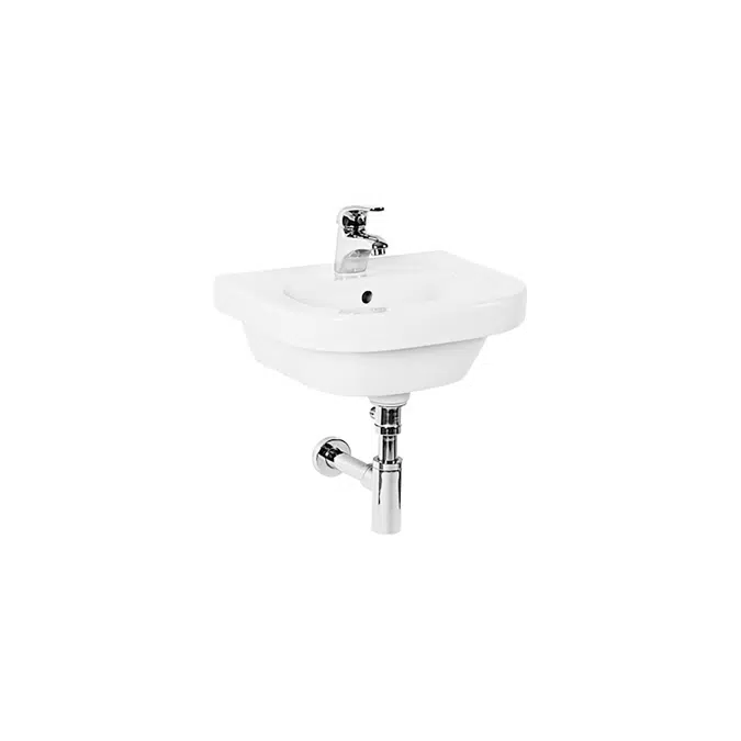 DEEP BY JIKA Washbasin, underneath surface glazed